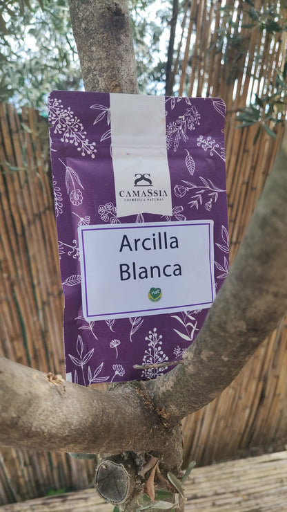 Arcilla blanca (Caolín). 100gr